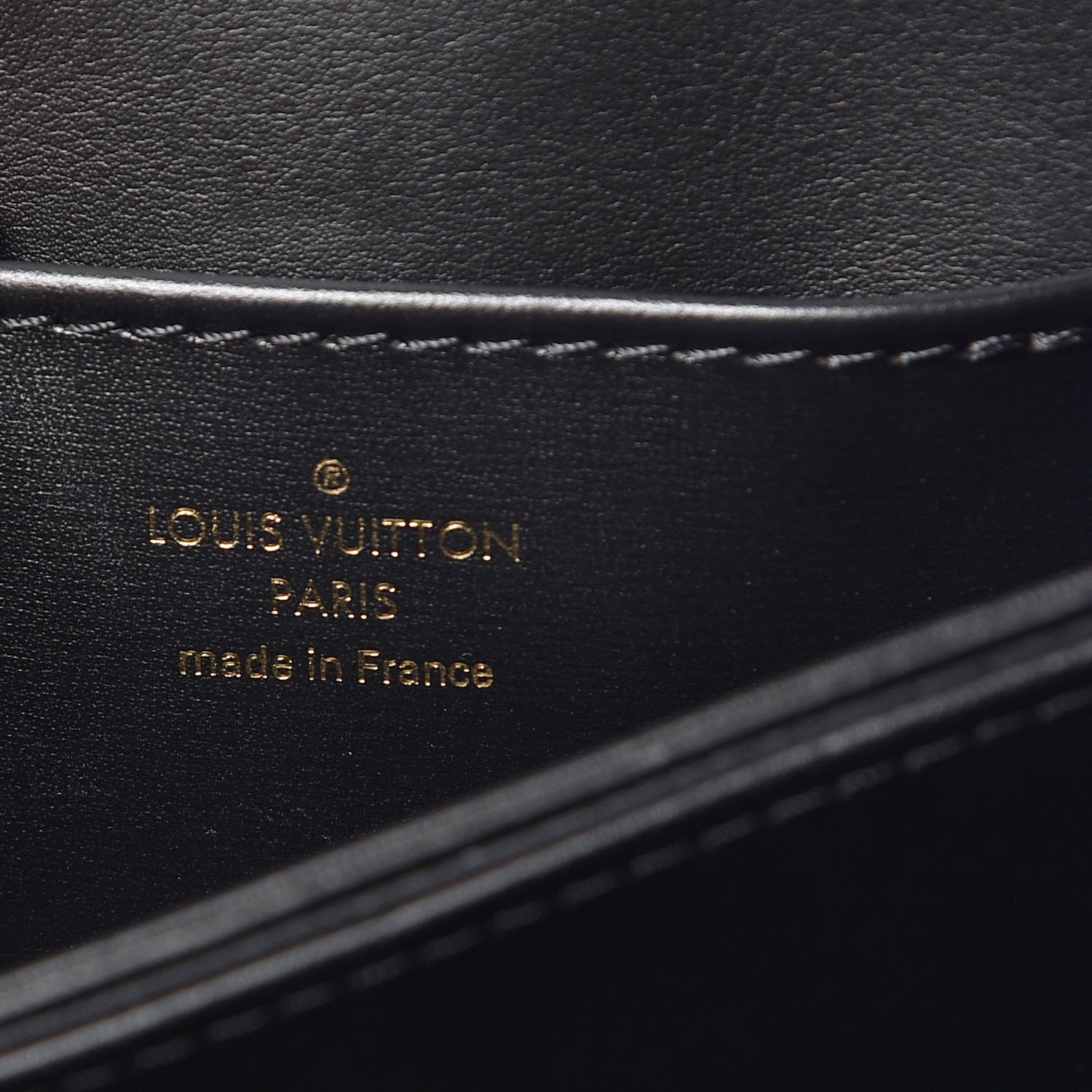 Louis Vuitton Grained Smooth Calfskin Rose Des Vents PM Black 7 of 7