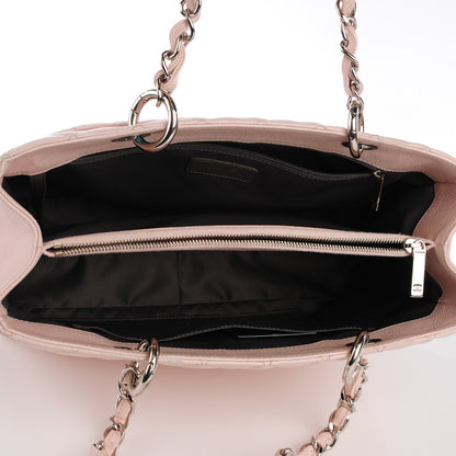 Chanel Caviar Quilted Grand Shopping Tote GST Light Pink 7 of 7