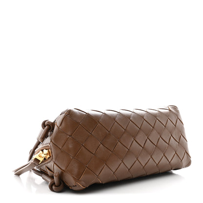 Bottega Veneta Nappa Intrecciato Mini Concert Pouch Noccio 4 of 10