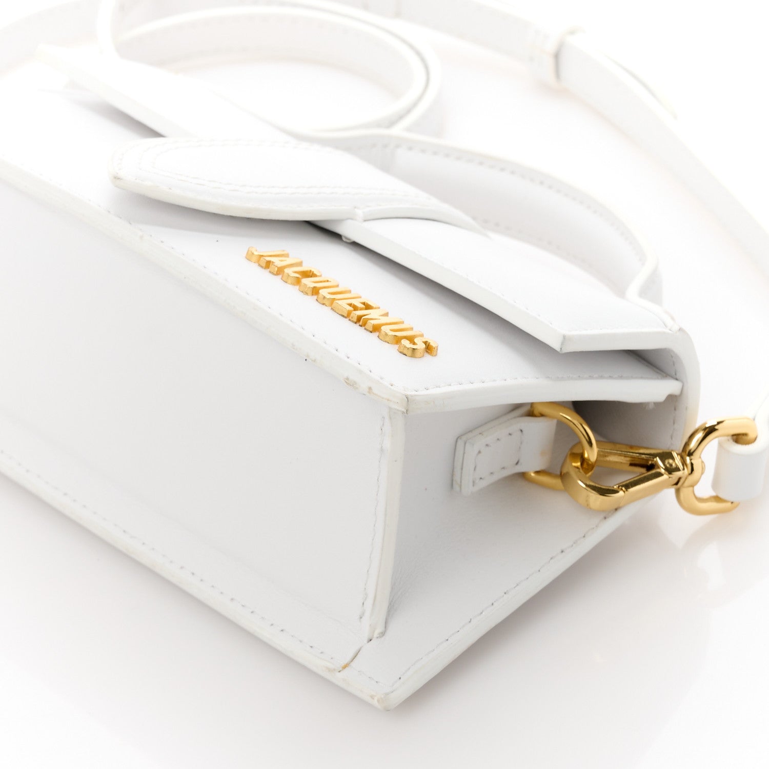 Jacquemus Calfskin Le Bambino White 9 of 10
