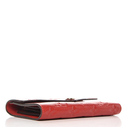 Louis Vuitton Empreinte Compact Curieuse Wallet Cherry 3 of 6
