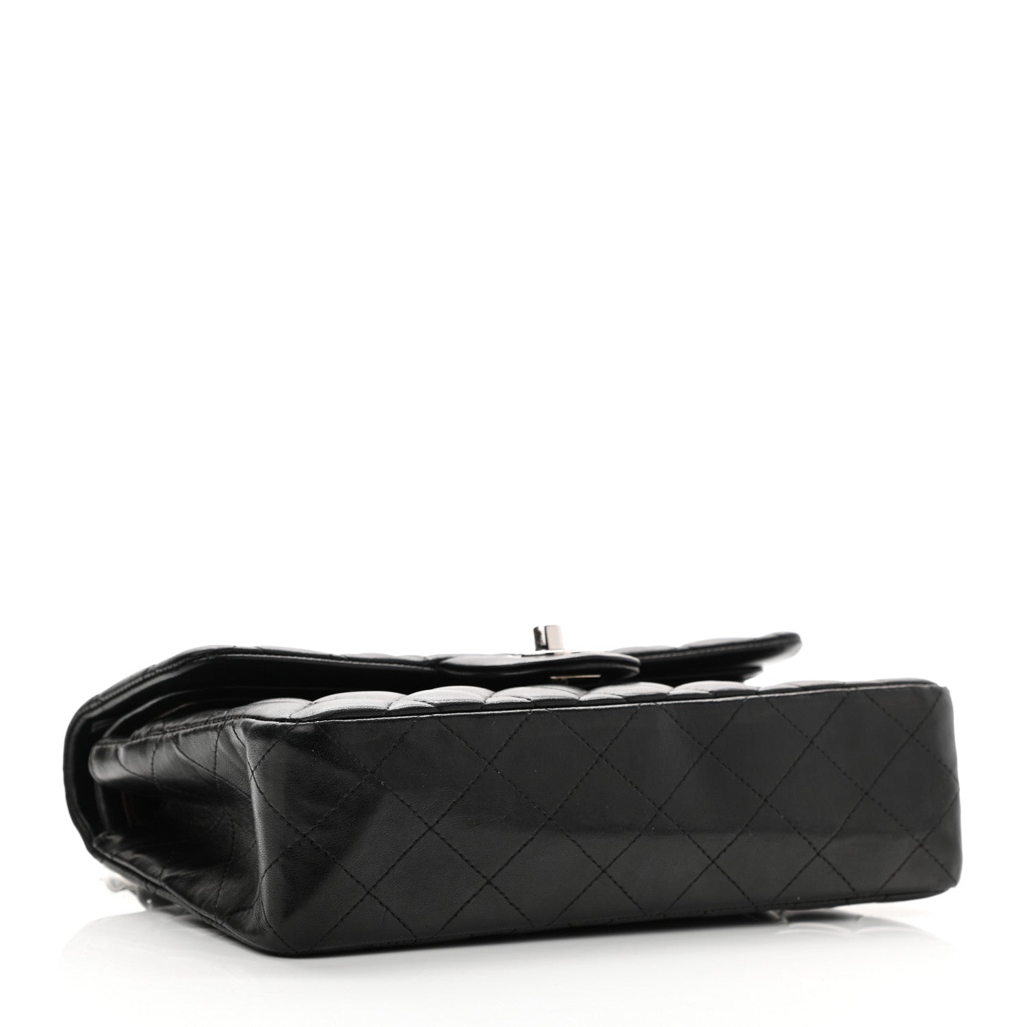 Chanel Lambskin Quilted Small Double Flap Black 4 of 18