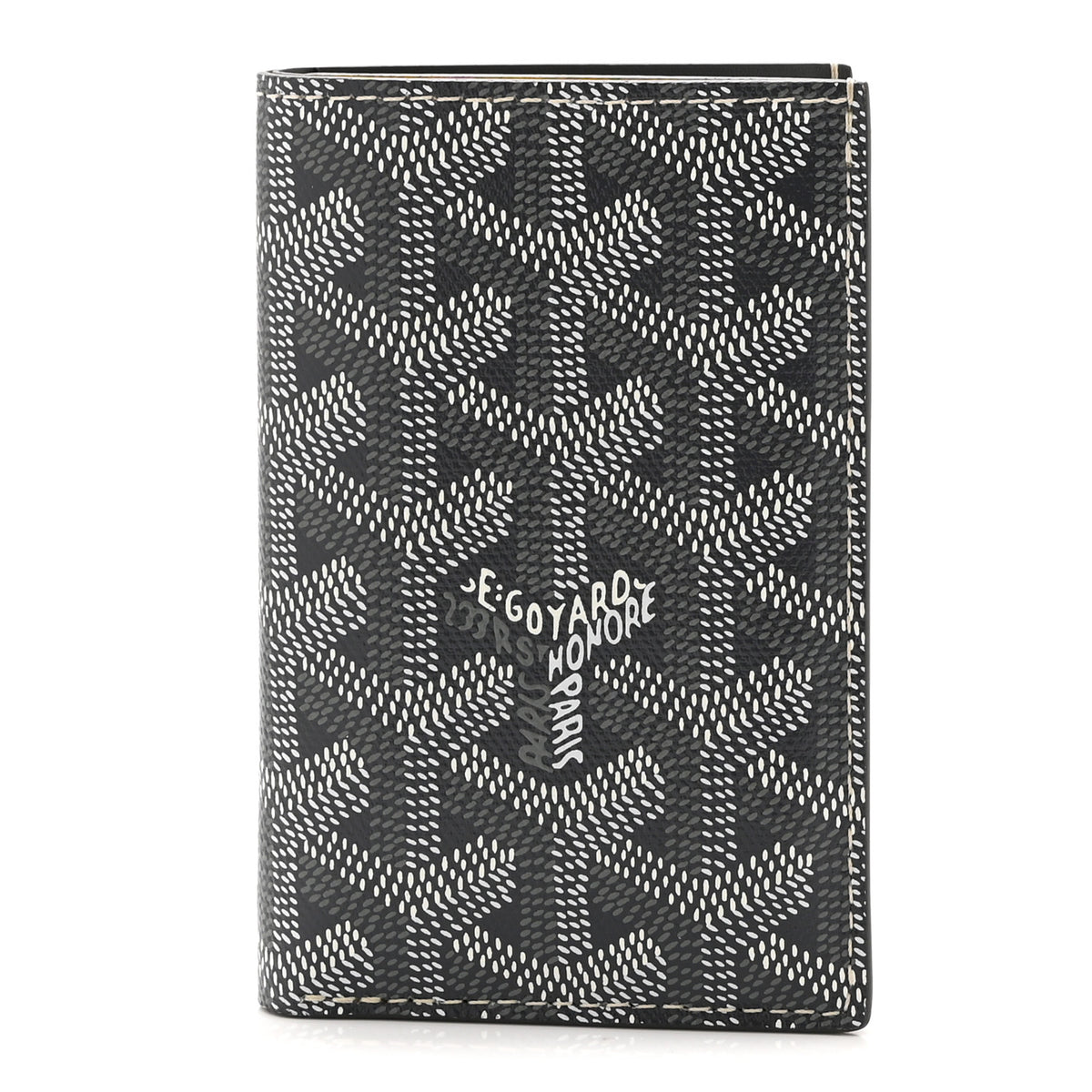 Goyardine Saint Pierre Card Holder Grey