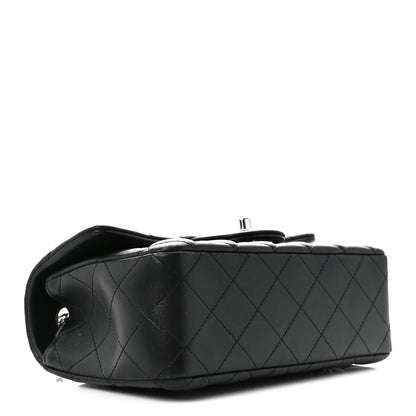 Chanel Lambskin Quilted Mini Rectangular Flap Black 4 of 11