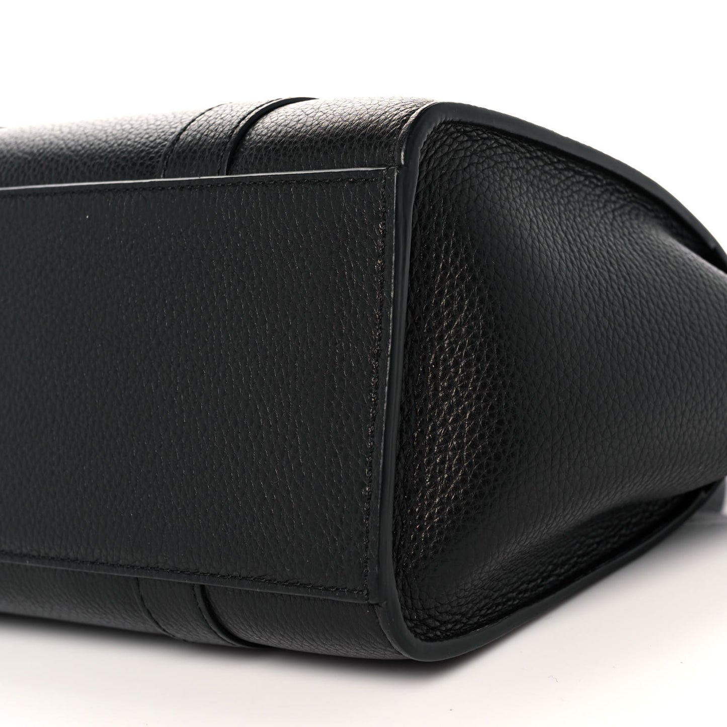 Small Classic Grain Mini Zipped Bayswater Black