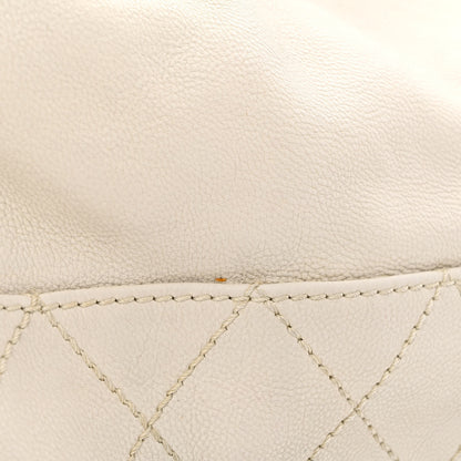 Chanel Calfskin Baby Coco Cabas White 13 of 17