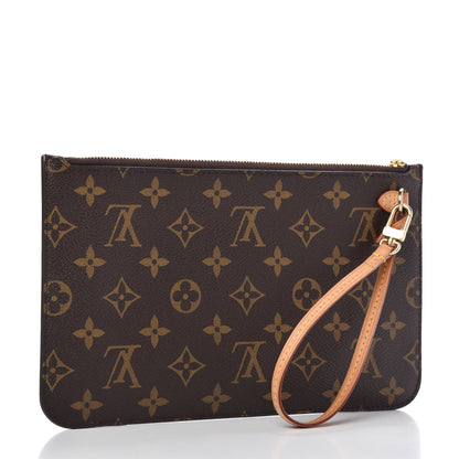Louis Vuitton Monogram Neverfull MM GM Pochette 3 of 9