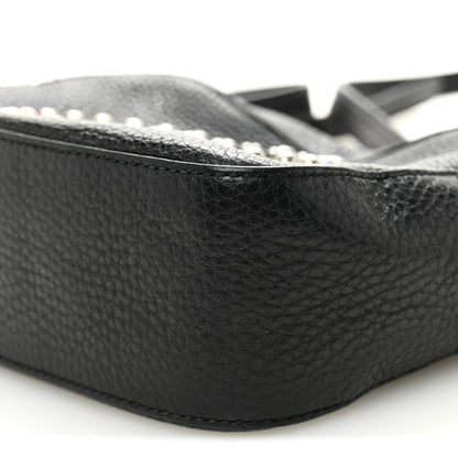 Gucci Pebbled Calfskin Studded Small Soho Disco Bag Black 11 of 12