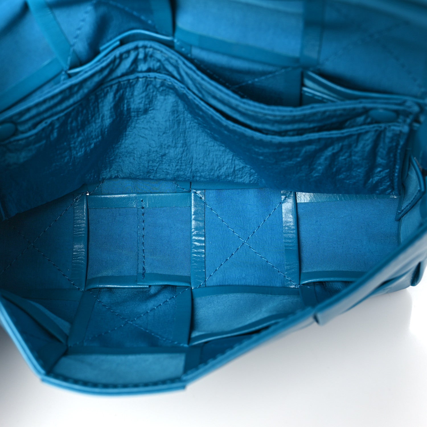 Bottega Veneta Paper Calfskin Intrecciato Cassette Belt Bag Blueprint 5 of 11