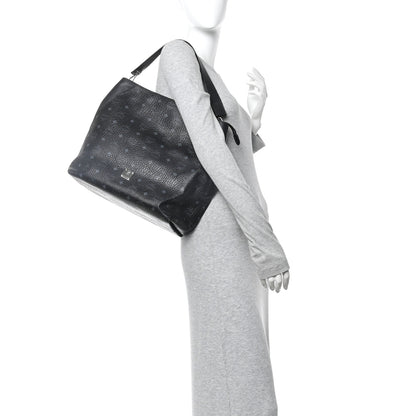 MCM Visetos Large Klara Hobo Black 2 of 11