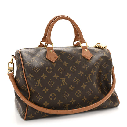 Louis Vuitton Monogram Speedy Soft 30 Boho 3 of 11