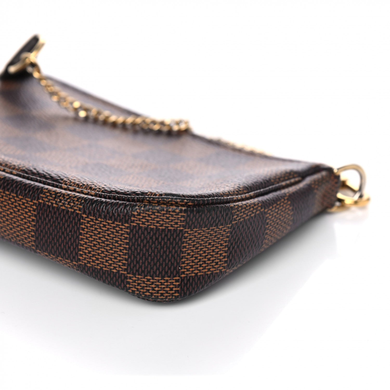 Louis Vuitton Damier Ebene Mini Pochette Accessories 8 of 9