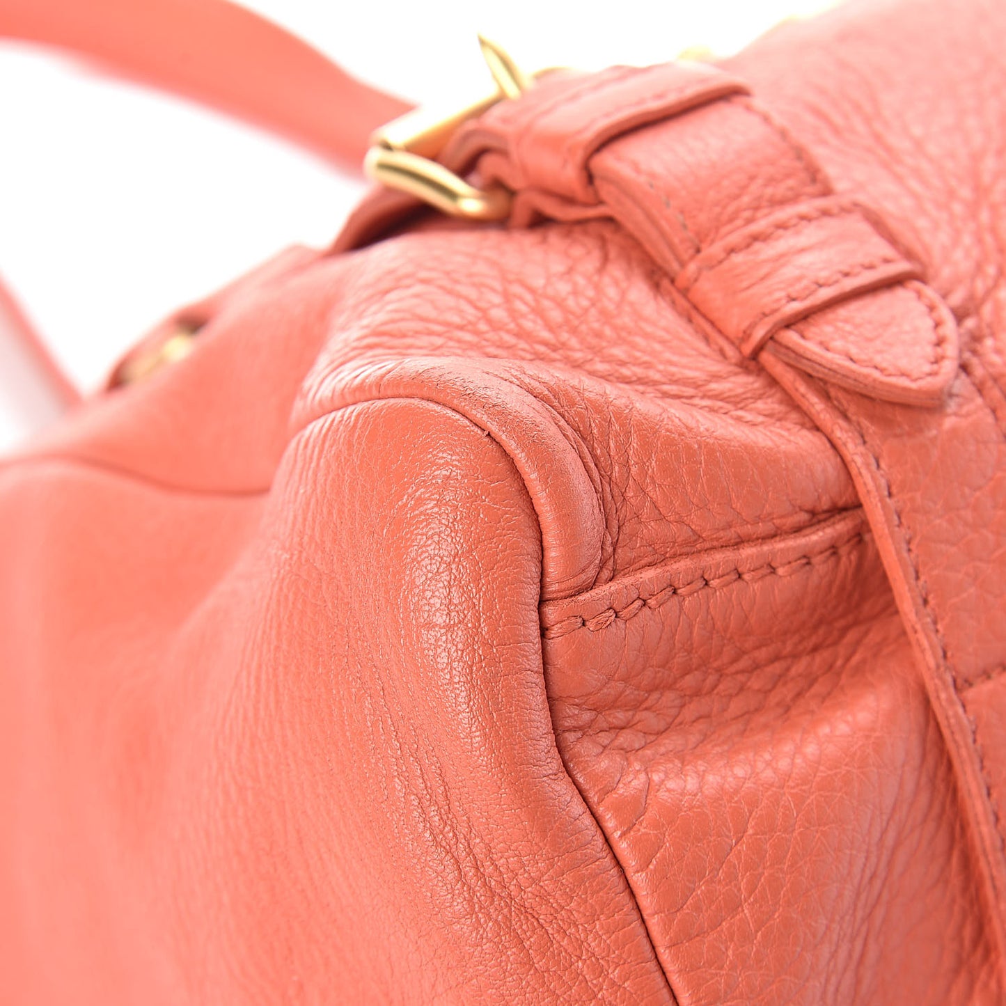 Cervo Antik Easy A Foldover Pushlock Satchel Corallo