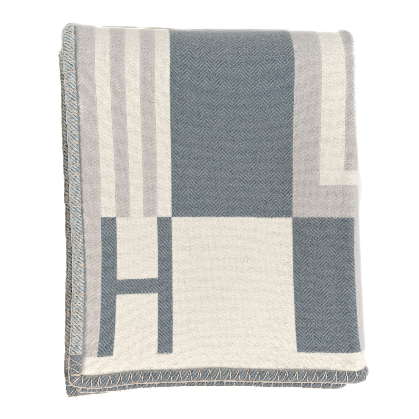 Wool Cashmere Ithaque Blanket Gris Perle