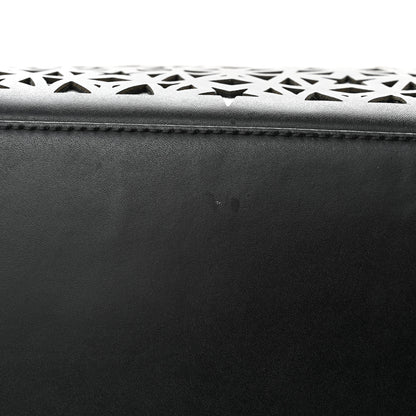 Givenchy Calfskin Lazer Cut Large Antigona Tote Black White 10 of 12