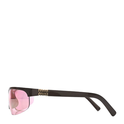 Miu Miu Acetate Mirror Miu Nocturne SMU A02 Sunglasses Cocoa Pink 3 of 7