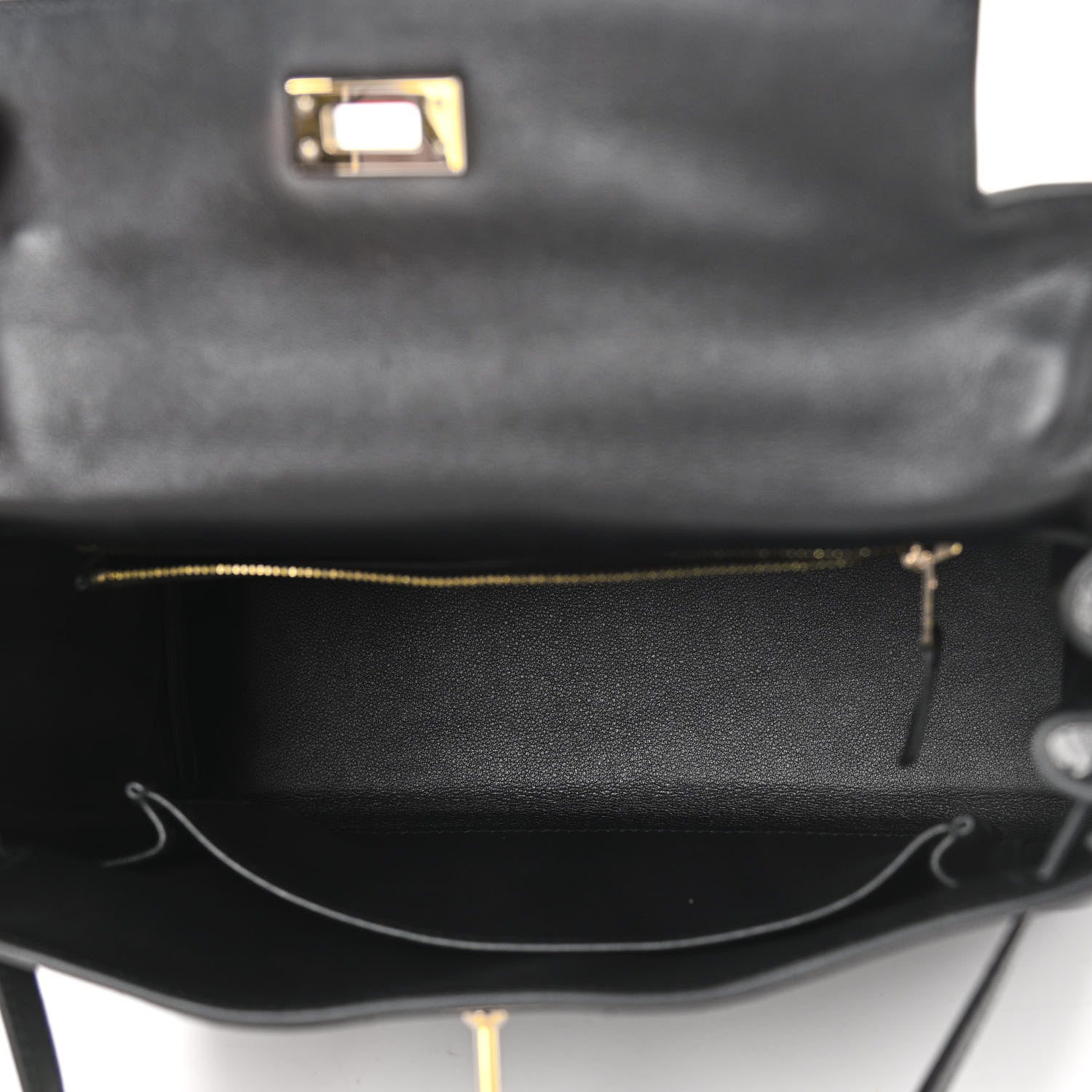 Hermes Swift Kelly Retourne 25 Black 5 of 14