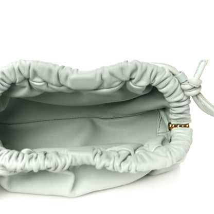 Mansur Gavriel Lambskin Mini Cloud Clutch Seafoam 5 of 9