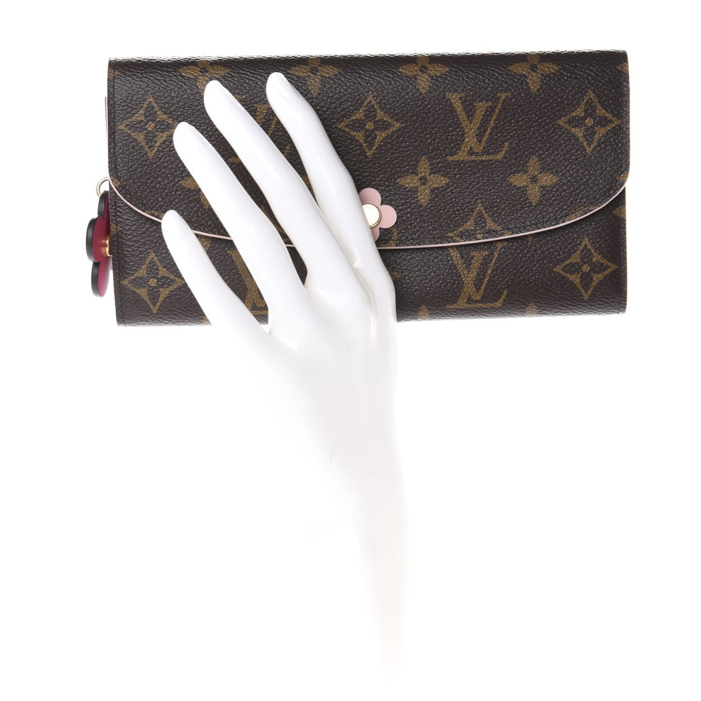 Monogram Bloom Flower Emilie Wallet