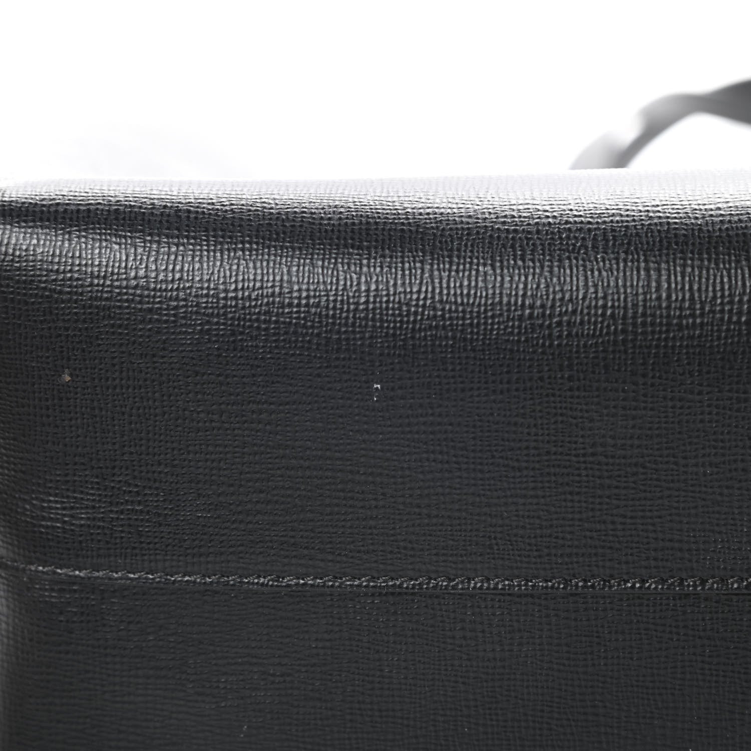 Tom Ford Grained Calfskin Small T Tote Black 13 of 15