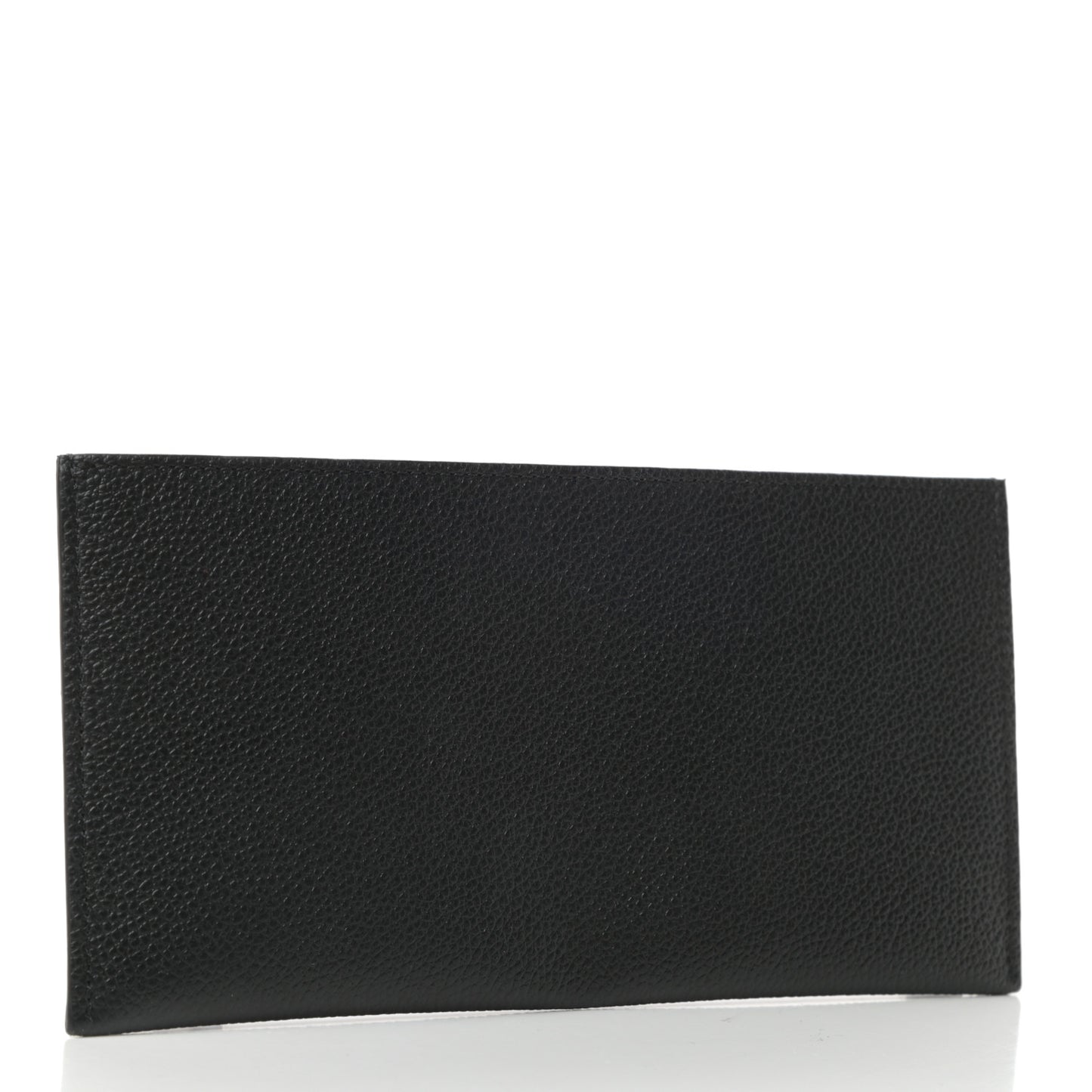 Calfskin Felicie Chain Wallet Card Holder Insert Black