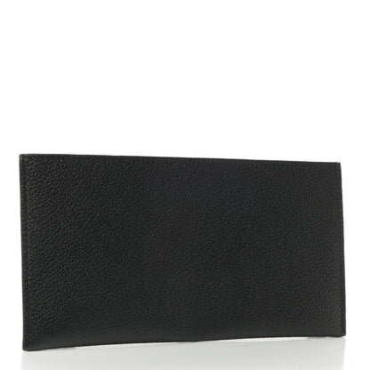 Louis Vuitton Calfskin Felicie Chain Wallet Card Holder Insert Black 3 of 6