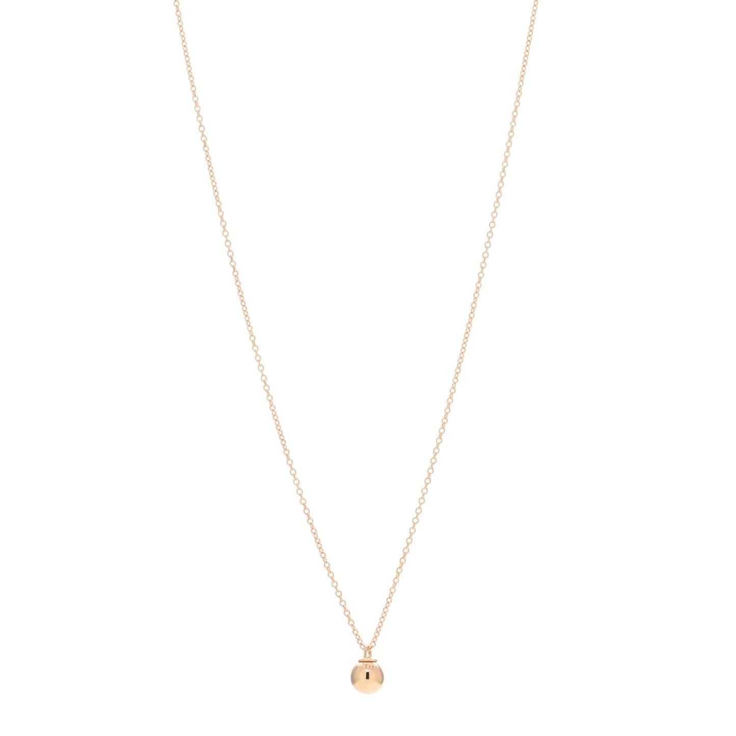 18K Rose Gold 8mm HardWear Ball Pendant Necklace