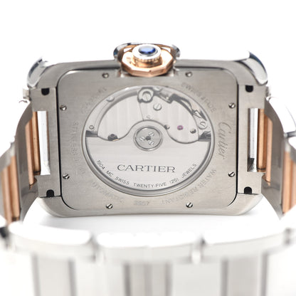 Cartier Stainless Steel 18K Pink Gold 36mm Tank Solo Automatic Watch 4 of 5