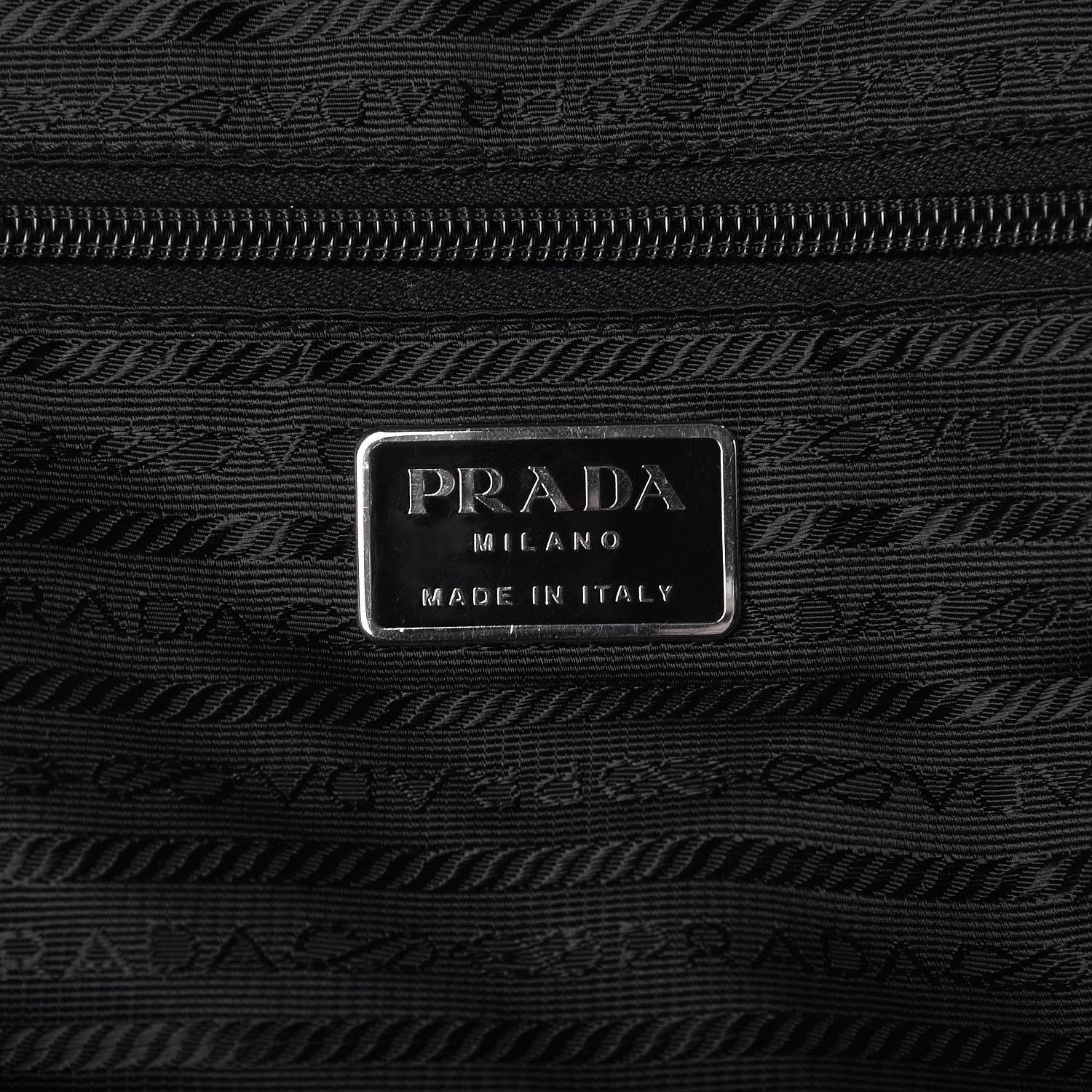 Prada Tessuto Nylon Tote Black 6 of 10