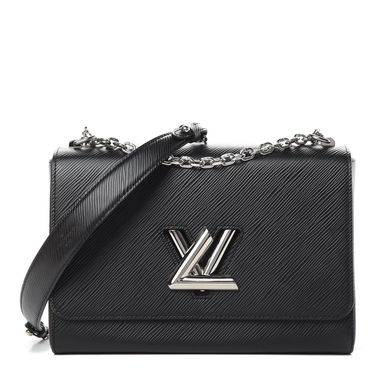 Louis Vuitton Epi Twist Shoulder Bag MM Black 1 of 11