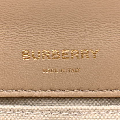 Burberry Canvas Print Small Lola Bag Honey Red 5 of 9