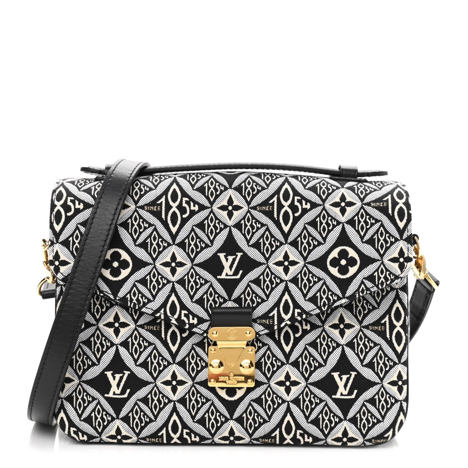 Louis Vuitton Jacquard Since 1854 Pochette Metis Grey 1 of 10