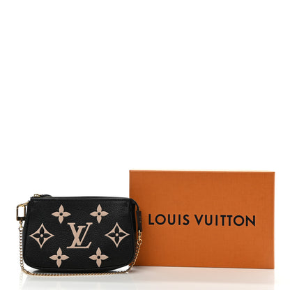 Louis Vuitton Empreinte Monogram Giant Mini Pochette Accessories Black 7 of 7