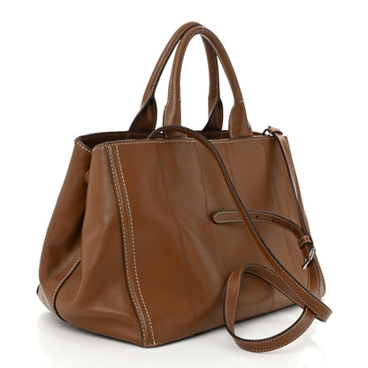 Prada Soft Calfskin Tote Cannella 3 of 19