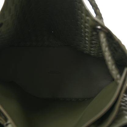 Bottega Veneta Nappa Intrecciato Large Andiamo Shoulder Bag  Aloe 5 of 14