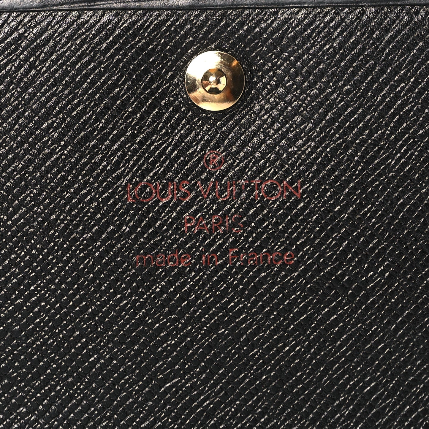 Epi Porte-Monnaie Billets Tresor Wallet Black