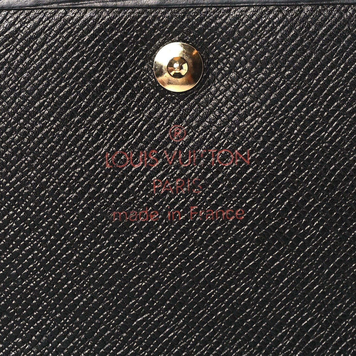 Louis Vuitton Epi Porte-Monnaie Billets Tresor Wallet Black 7 of 7