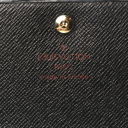 Louis Vuitton Epi Porte-Monnaie Billets Tresor Wallet Black 7 of 7