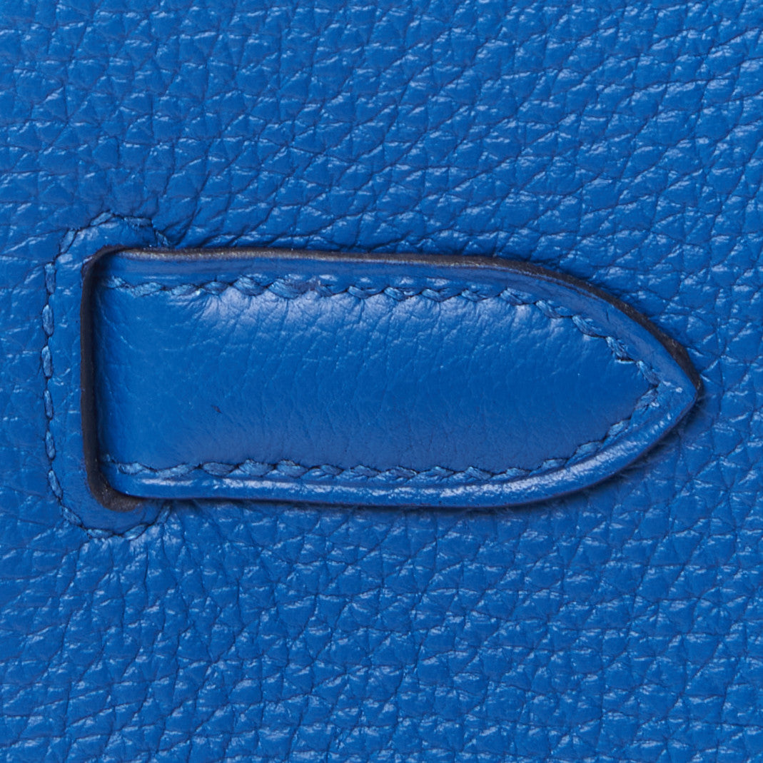 Togo Birkin 30 Bleu France