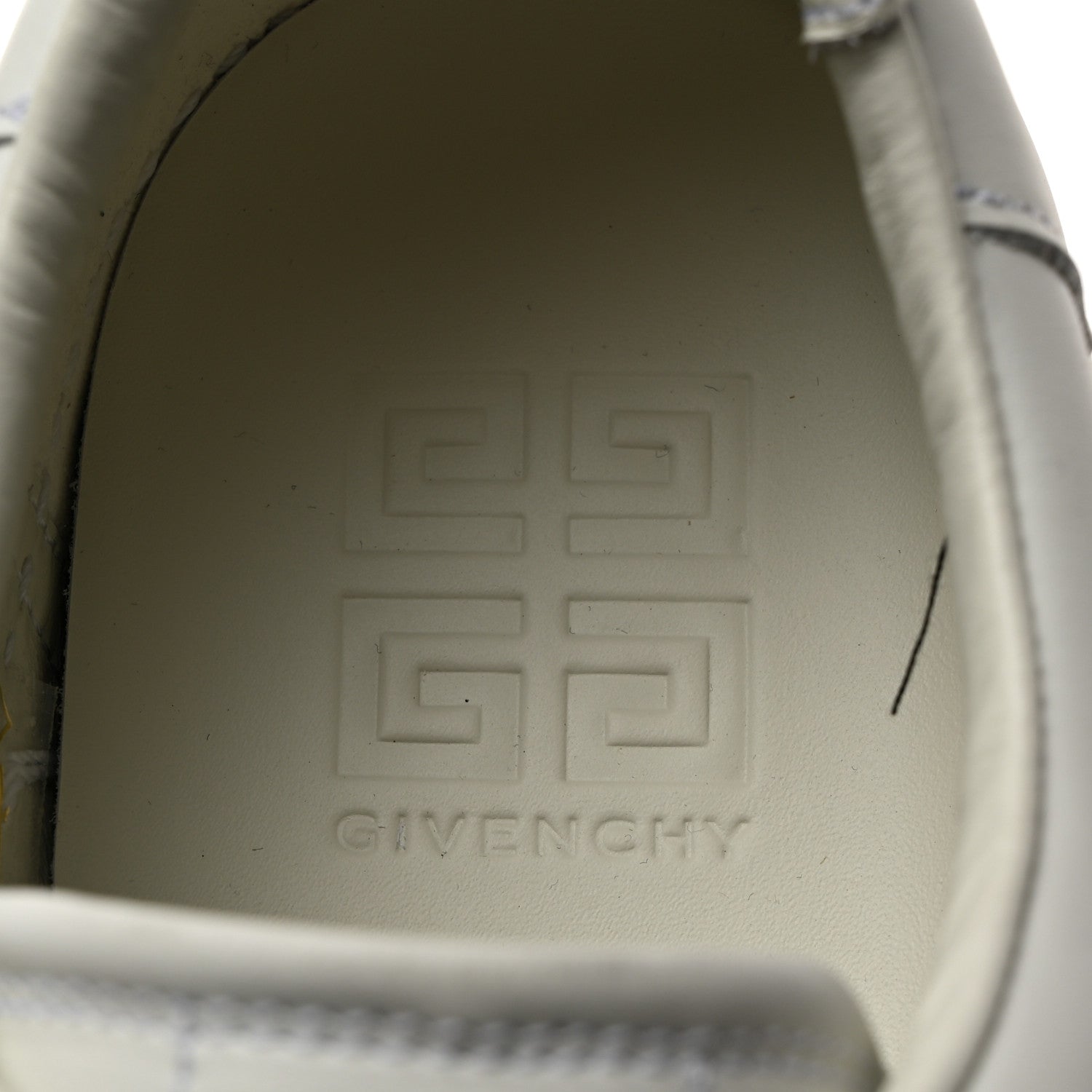 Givenchy Calfskin Band Logo Mens Urban Street Sneakers 46 White Black 6 of 9