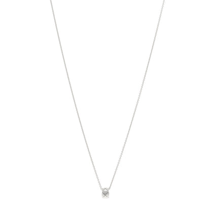 Chanel 18K White Gold Coco Crush Pendant Necklace 1 of 4