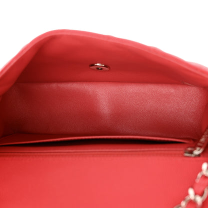 Chanel Caviar Quilted Mini Rectangular Flap Light Red 5 of 10