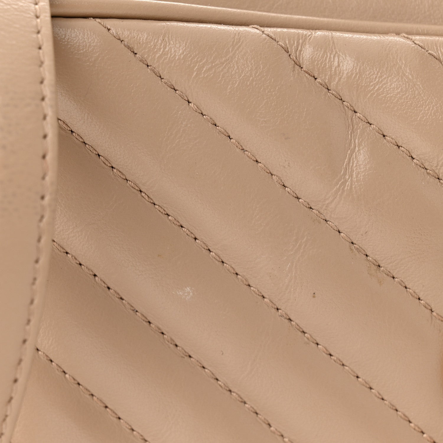 Saint Laurent Calfskin Matelasse Monogram Lou Camera Bag Dark Latte 16 of 16