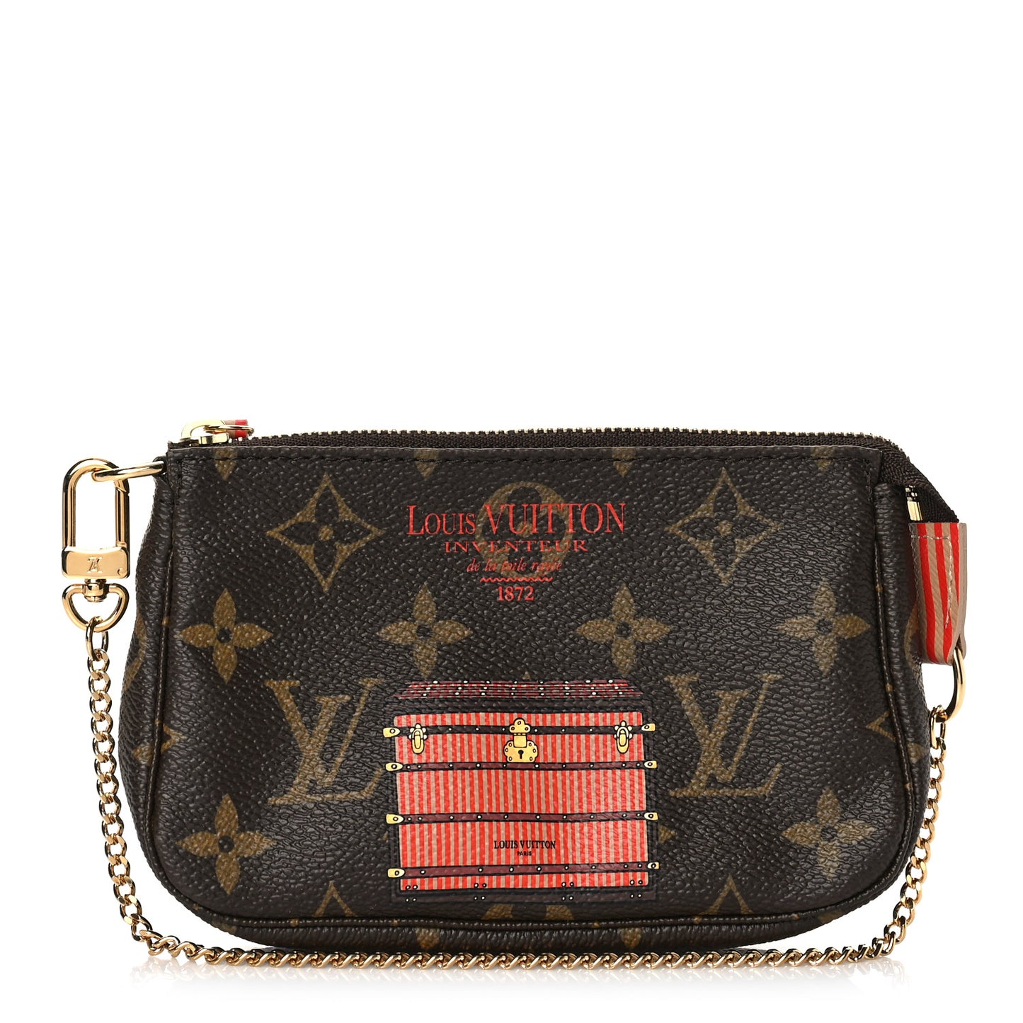 Monogram Trunks and Locks Mini Pochette Accessories