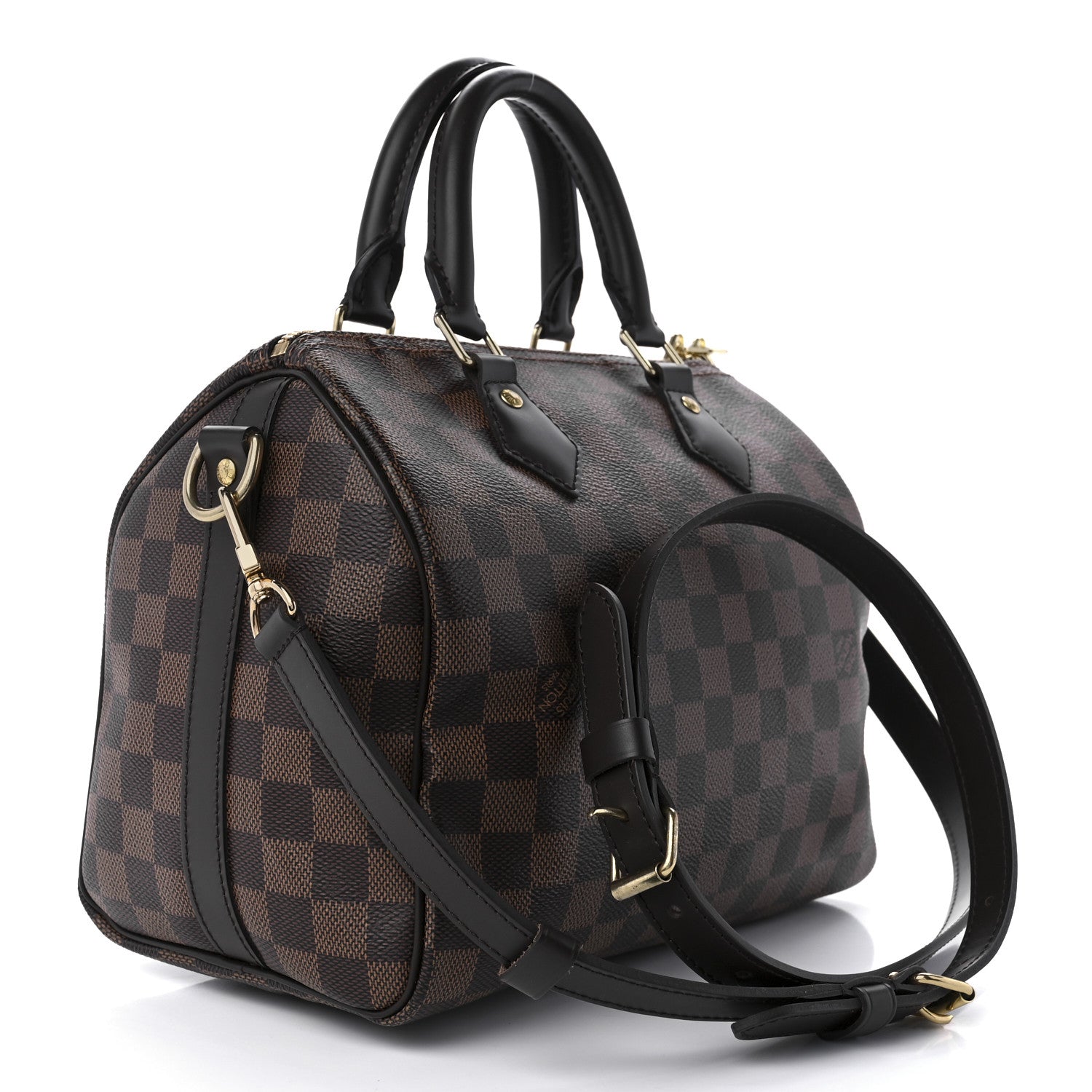 Louis Vuitton Damier Ebene Speedy Bandouliere 25 3 of 9