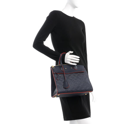 Louis Vuitton Empreinte Pont Neuf MM Marine Rouge 3 of 8