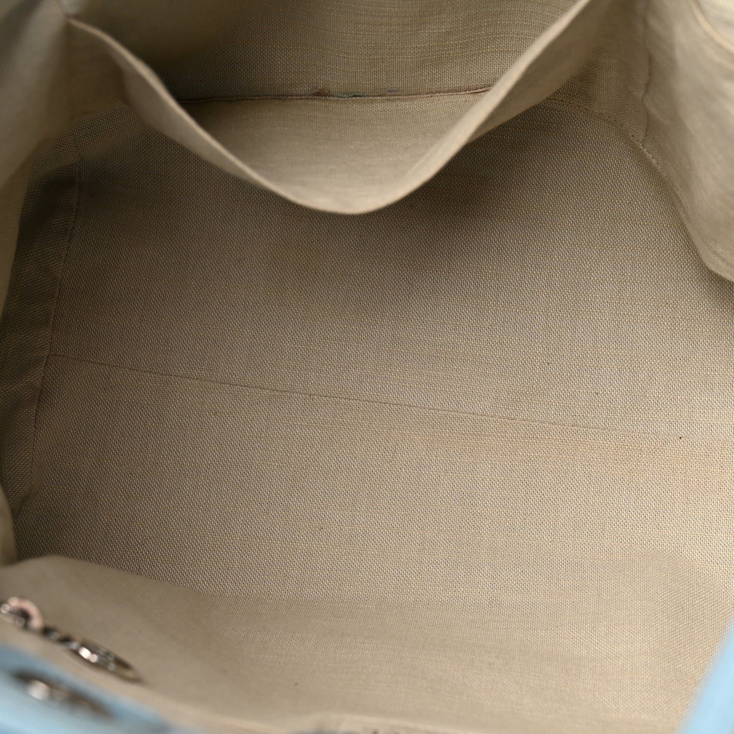 Mixed Fibers Small Deauville Tote Light Blue