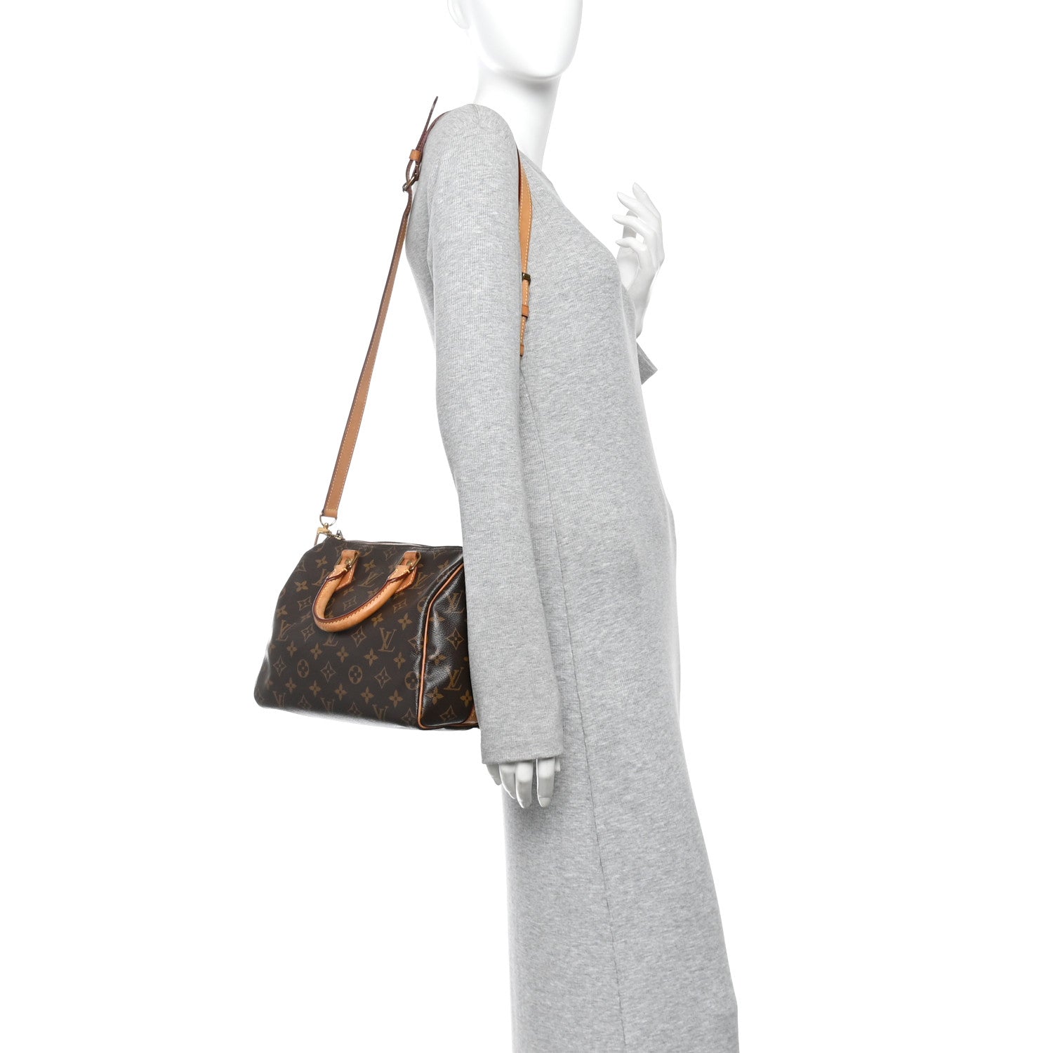 Louis Vuitton Monogram Speedy Bandouliere 25 2 of 15