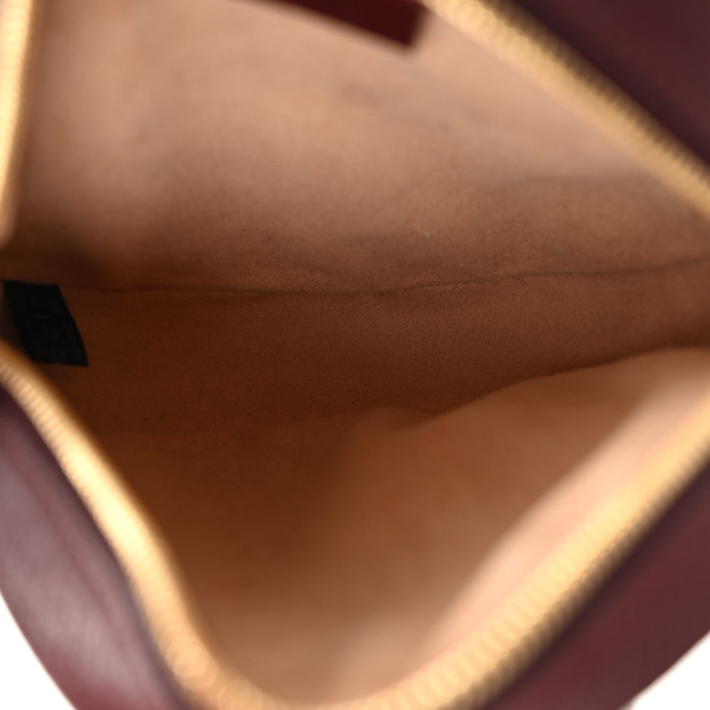 Soft Textured Calfskin Web Mini Ophidia Round Shoulder Bag Vintage Bordeaux