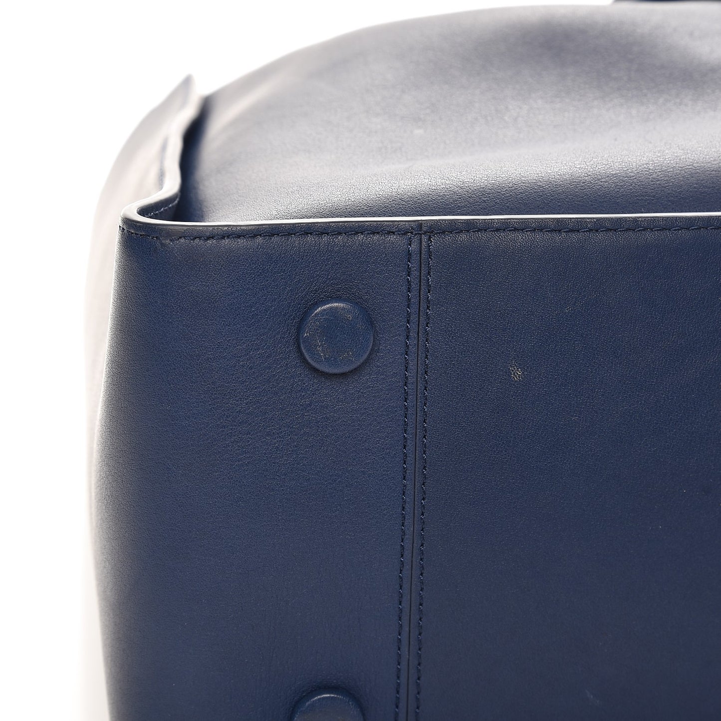 3.1 Smooth Calfskin Large Soleil Bucket Bag Midnight Blue